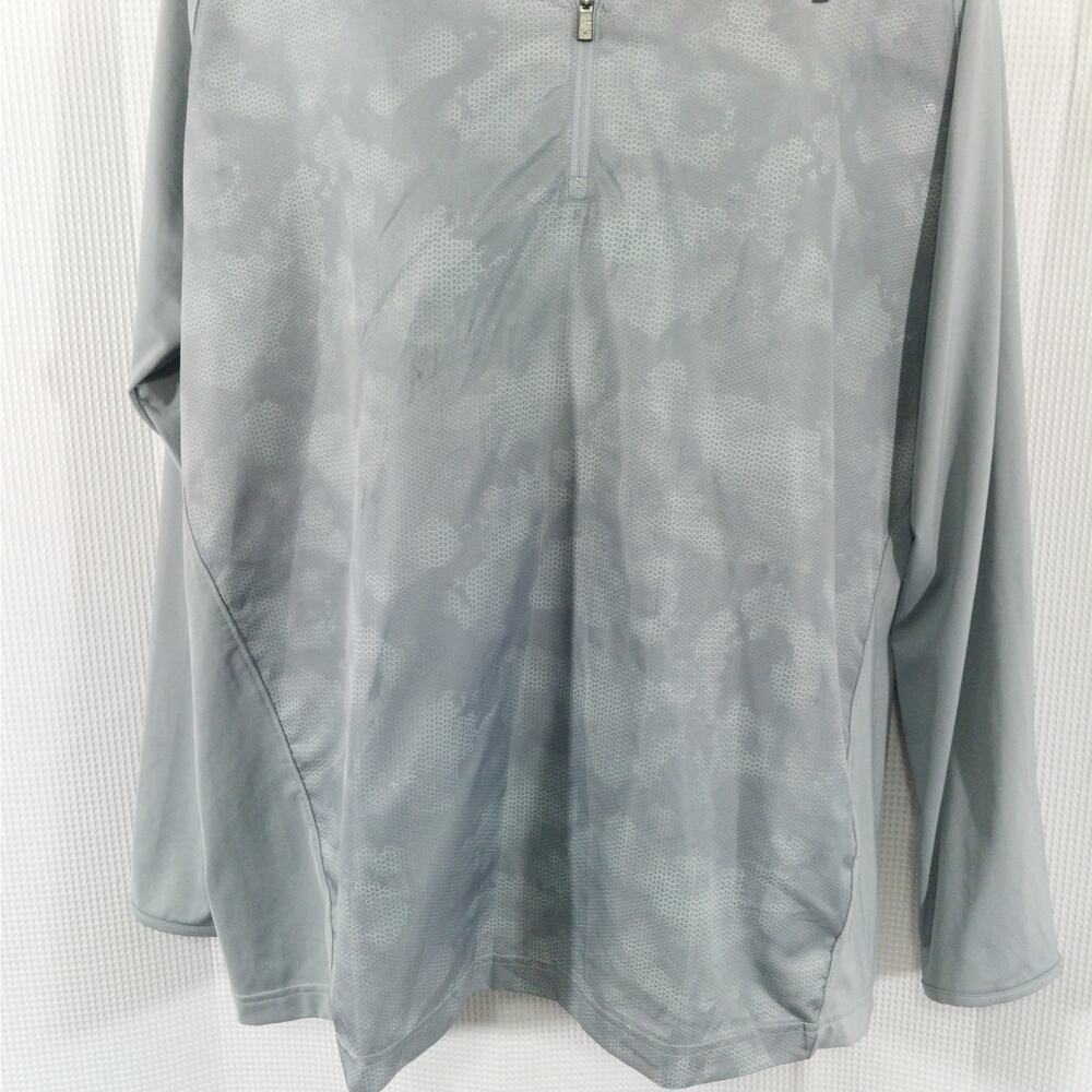 NWT! UNDER ARMOUR! MOTTLED GRAY ALL SEASON GEAR, DRY & LIGHT GOLF SHIRT! SZ 2XL - Picture 5 of 11